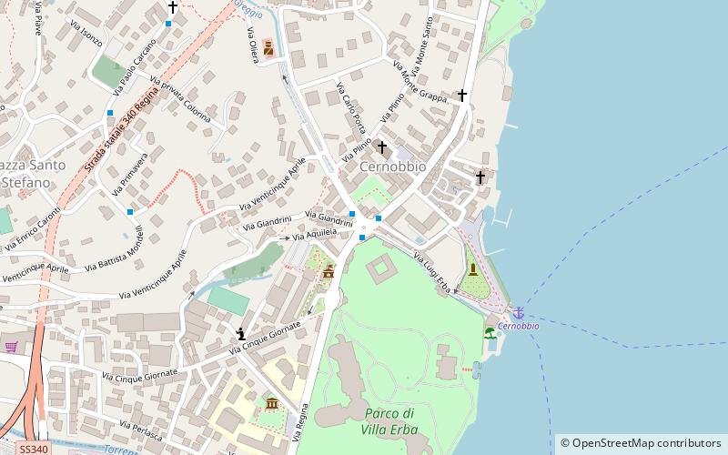 La Via dei Monti Lariani location map