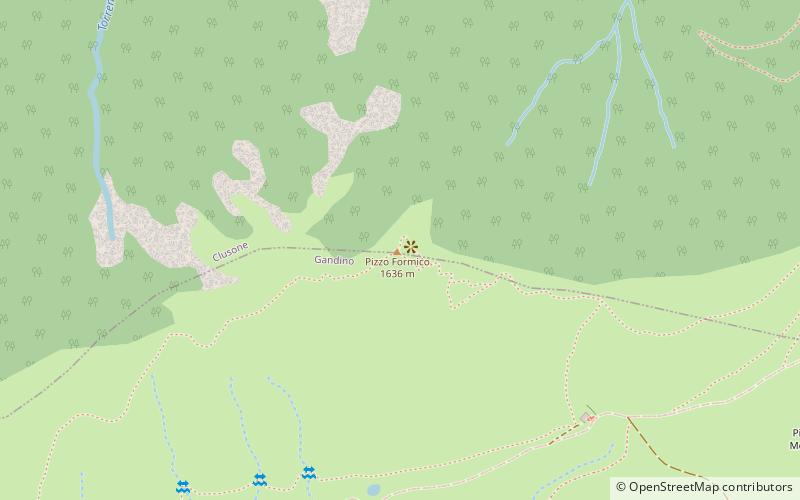 Pizzo Formico location map