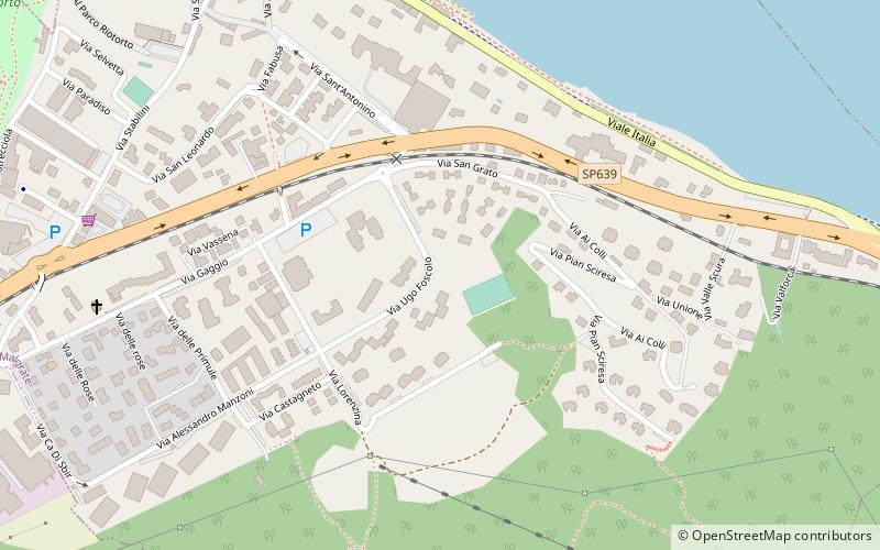Malgrate location map