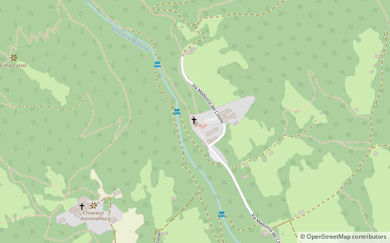 santuario della beata vergine del covolo crespano del grappa location map