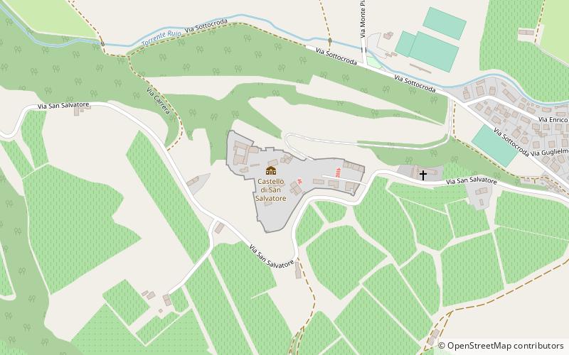 Castello San Salvatore location map