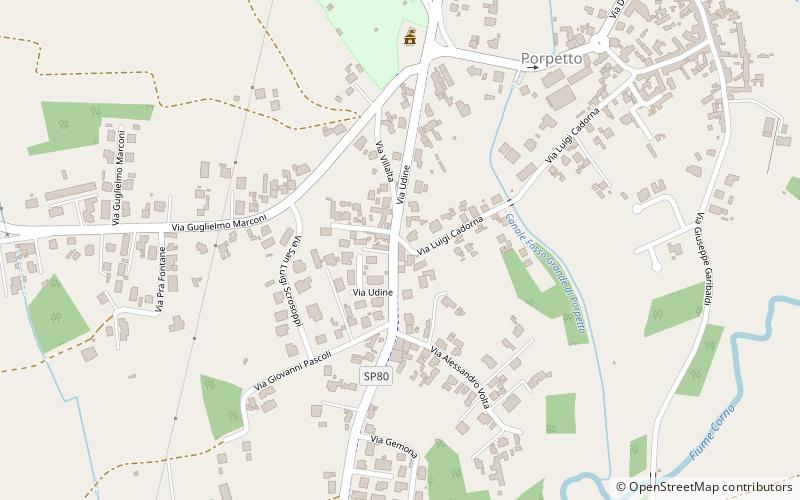 Porpetto location map