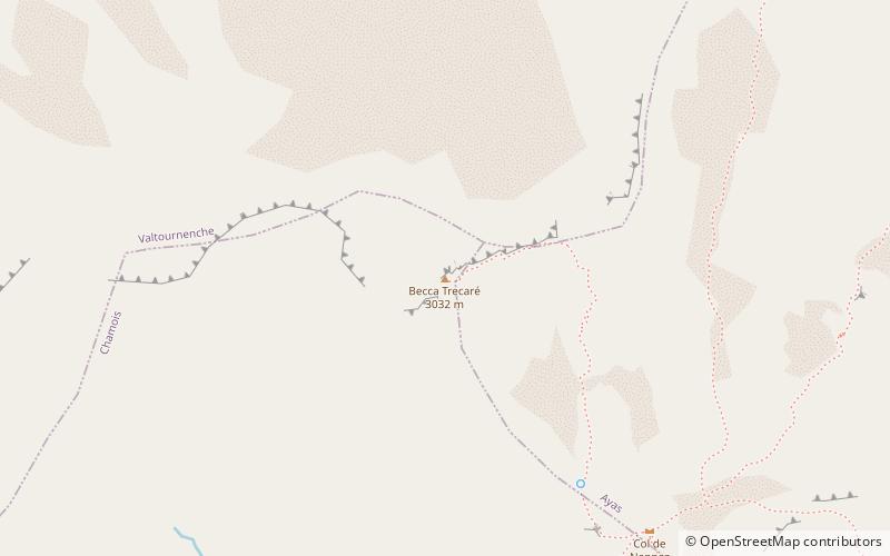 Becca Trecaré location map