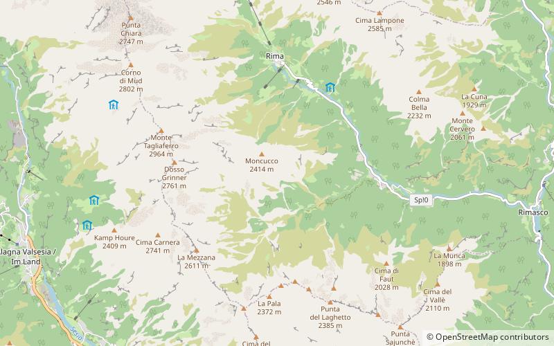 Rima San Giuseppe location map