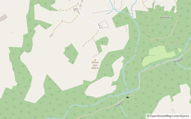 Roana location map
