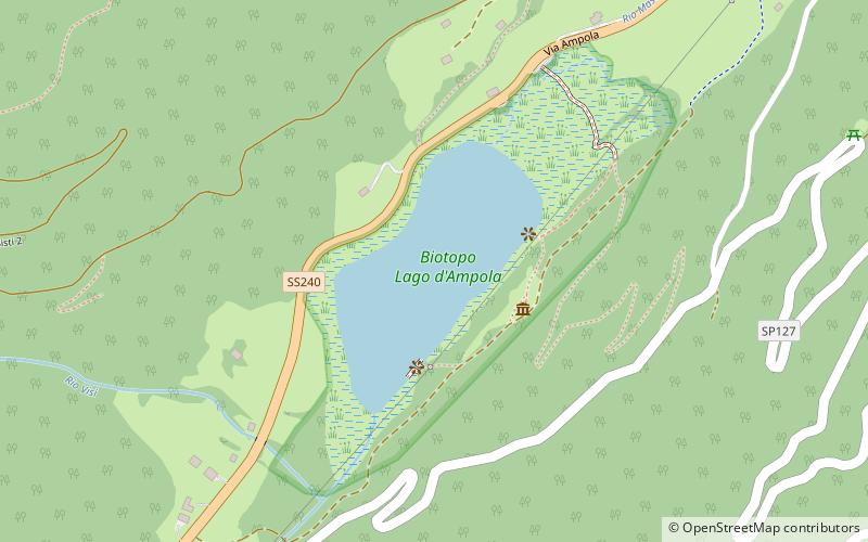 Lago d'Ampola location map