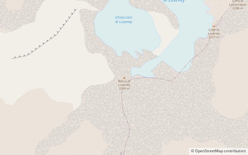 Becca di Luseney location map