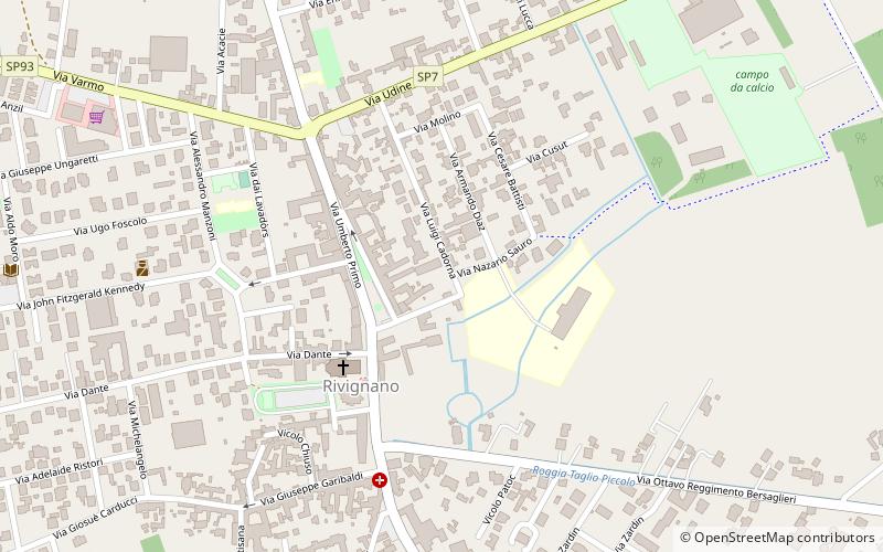 Rivignano location map