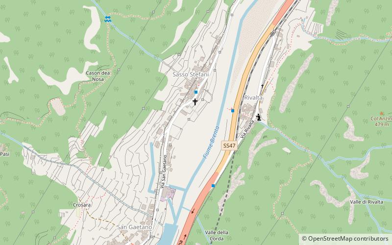 San Gaetano location map