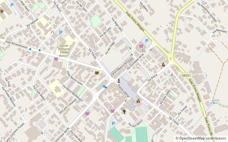 Azzano Decimo location map