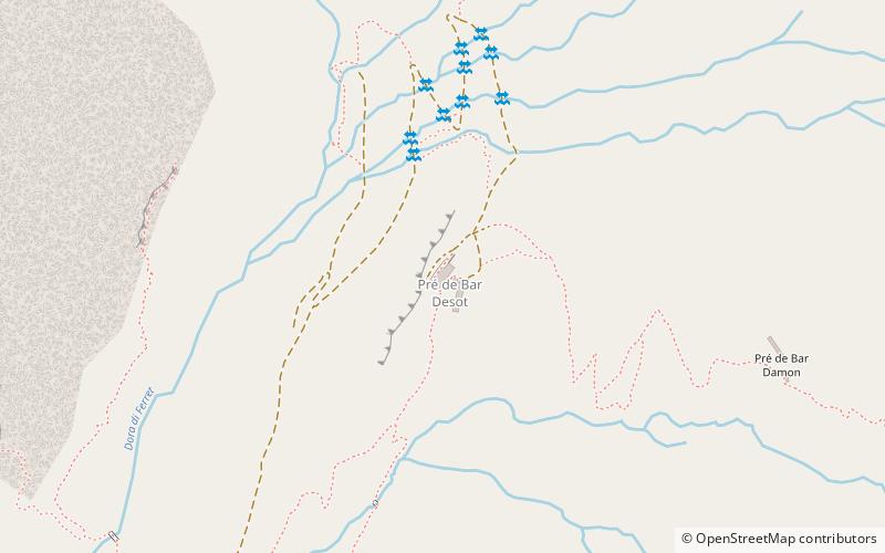 Refuge Elena location map