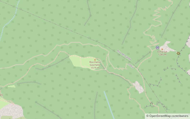 Monte Rocchetta location map