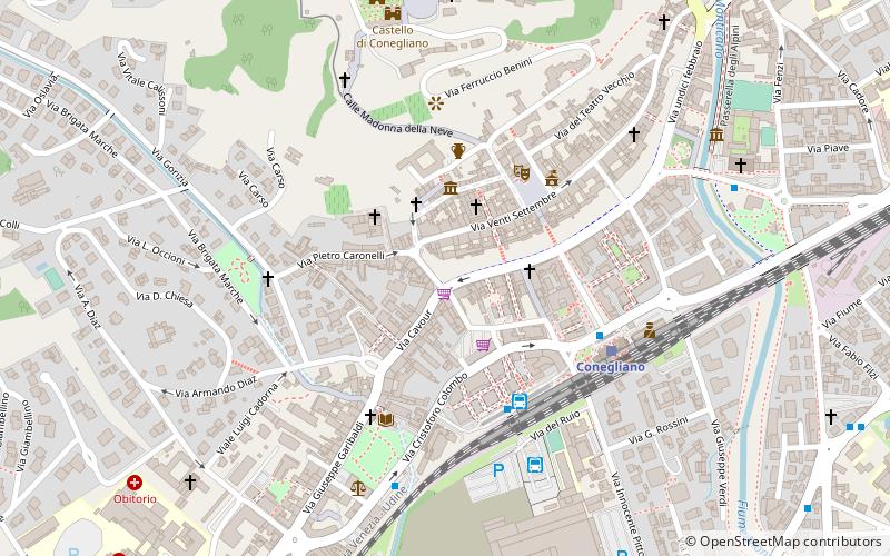 Conegliano location map