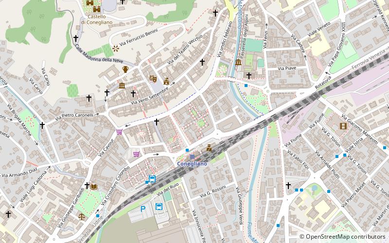 Corte delle Rose location map