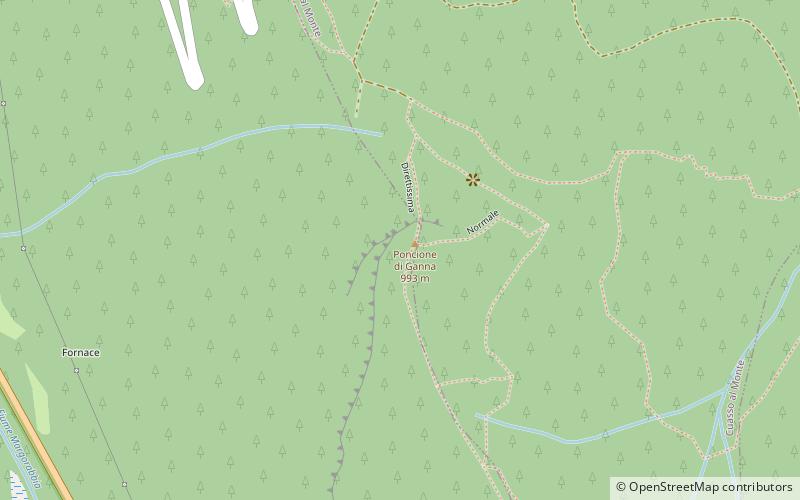 Poncione di Ganna location map