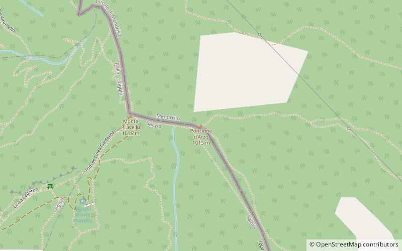 poncione darzo location map