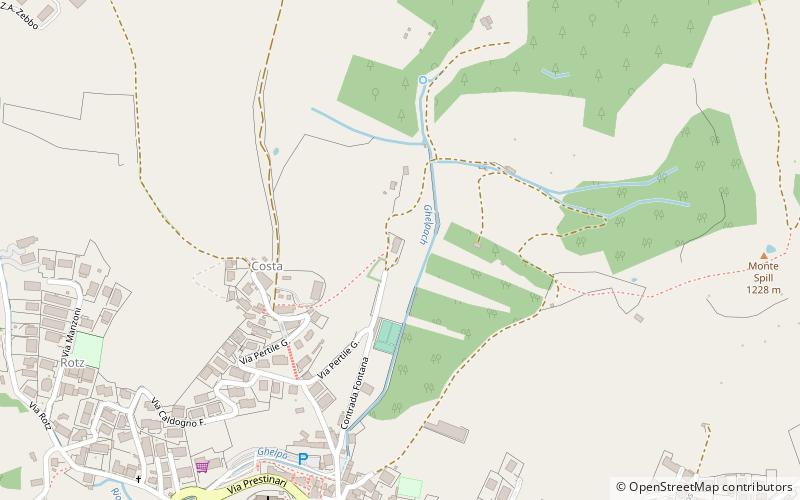 Trampolino del Pakstall location map