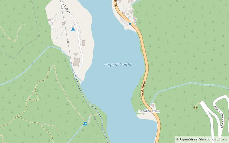 Lac de Ghirla location map