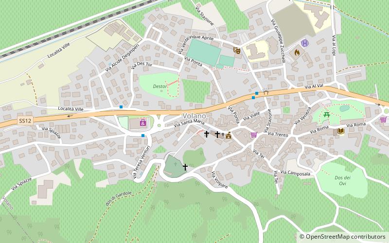 Volano location map
