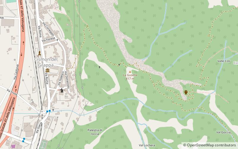 Cismon del Grappa location map