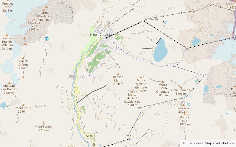 Bec Pio Merlo location map