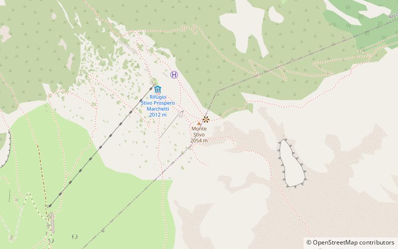 Monte Stivo location map