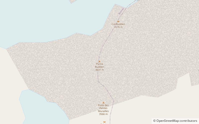 Punta Budden location map
