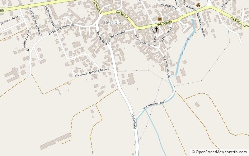 Bertiolo location map