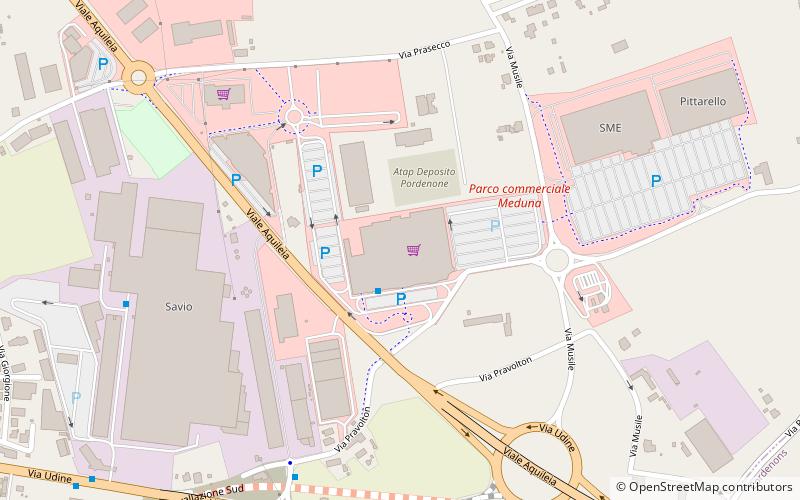 Centro Commerciale Meduna location map