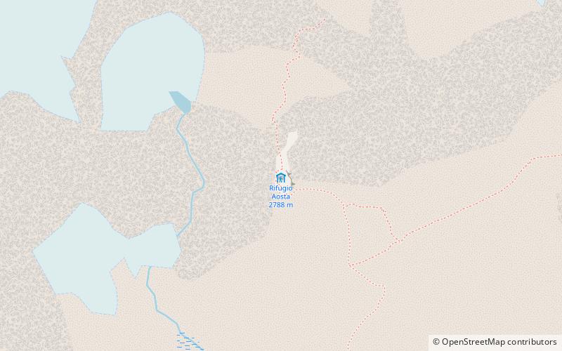 Rifugio Aosta location map