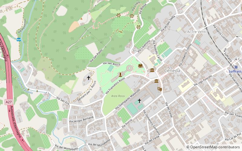 Parco Villa Papadopoli location map