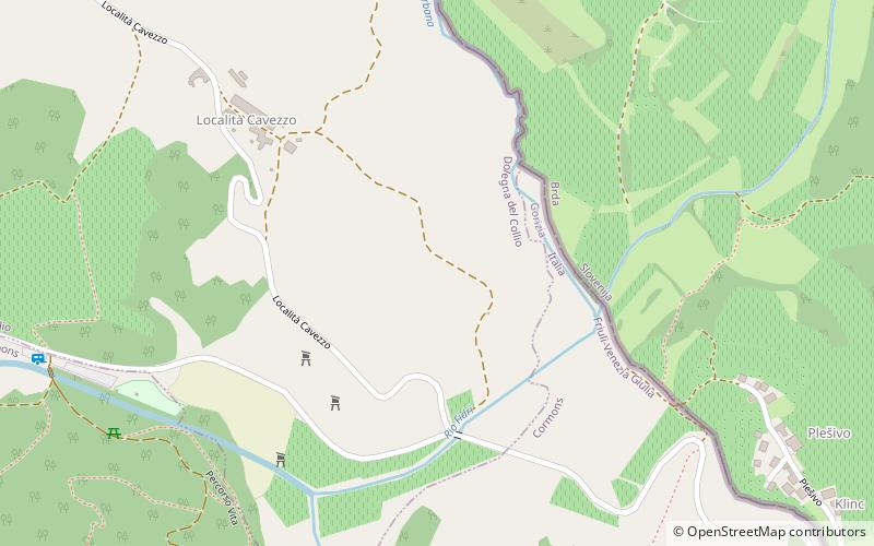 Collio Goriziano location map