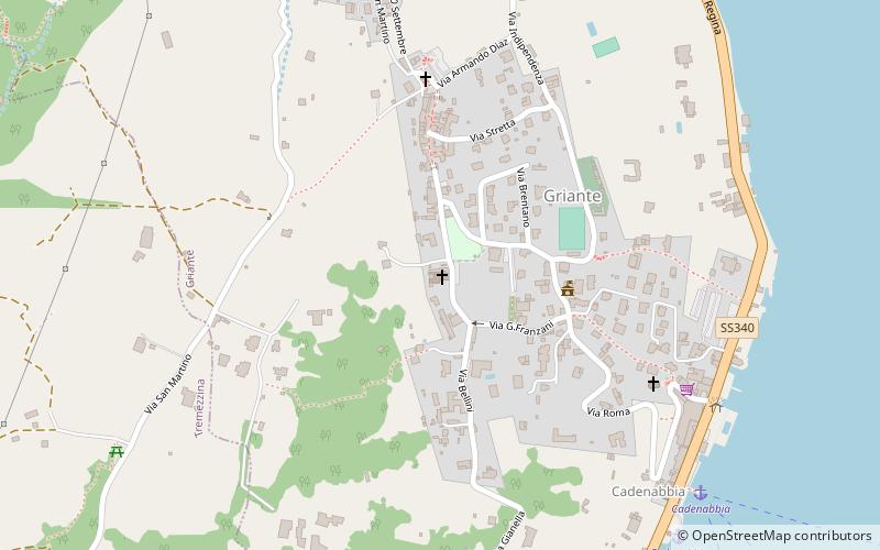 chiesa dei santi nabore e felice griante location map