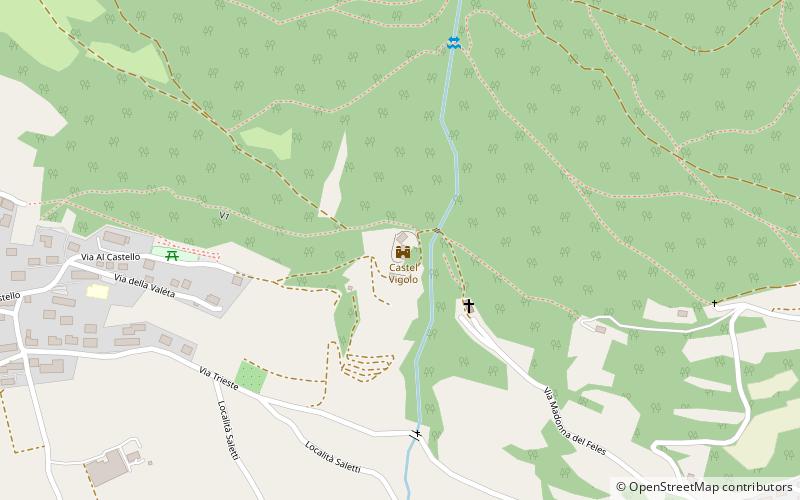 Castel Vigolo location map