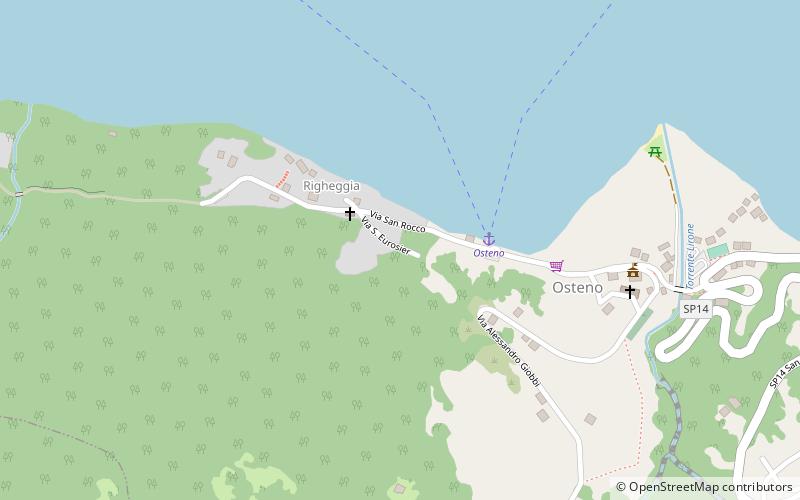 Claino con Osteno location map