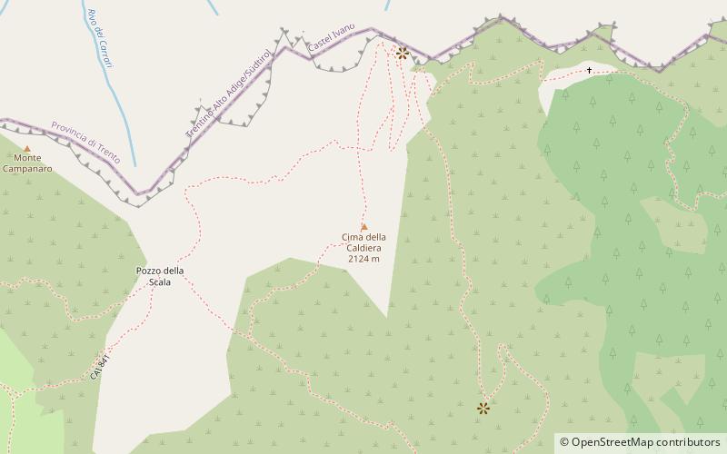 Cima della Caldiera location map