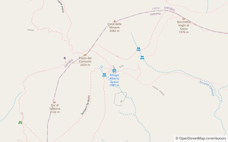 Rifugio Alberto Grassi location map
