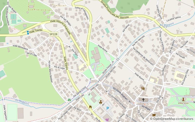 Terme di Levico e Vetriolo location map