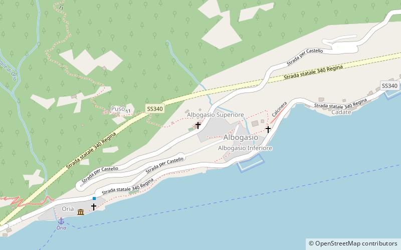 Sant'Ambrogio location map