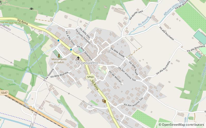 Ospedaletto location map