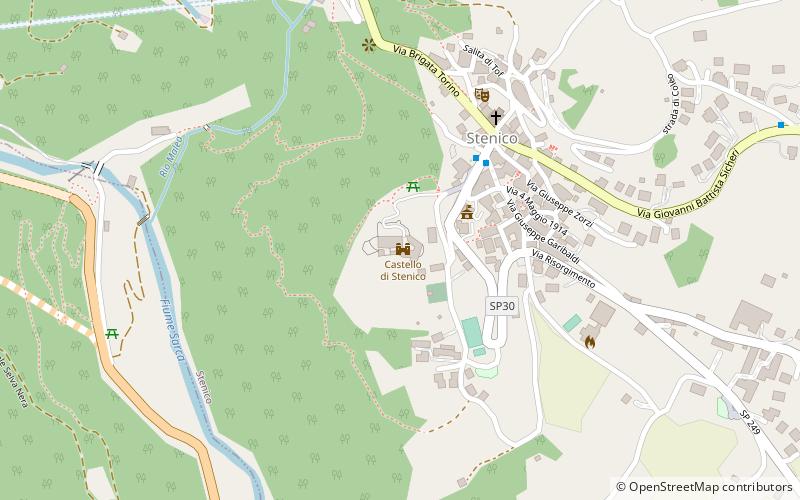 Castello di Stenico location map