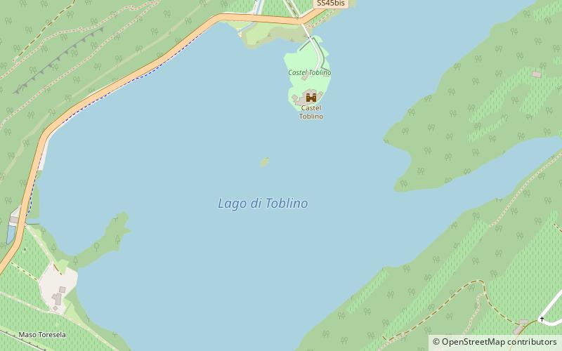 Lago di Toblino location map