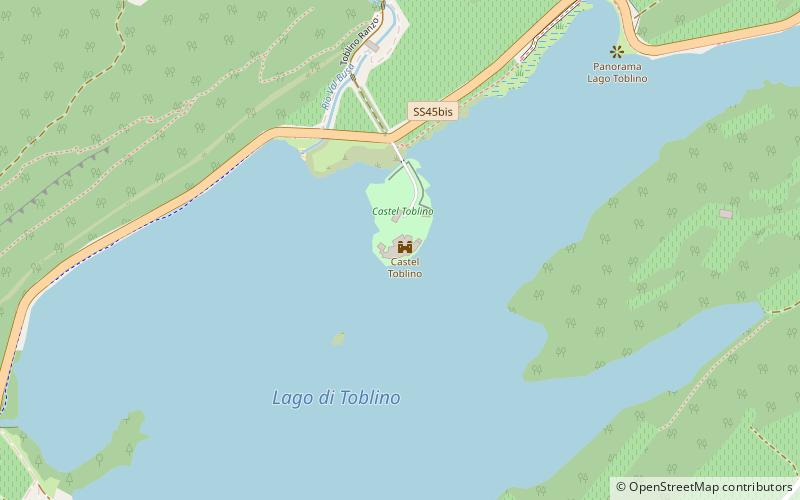 Castel Toblino location map