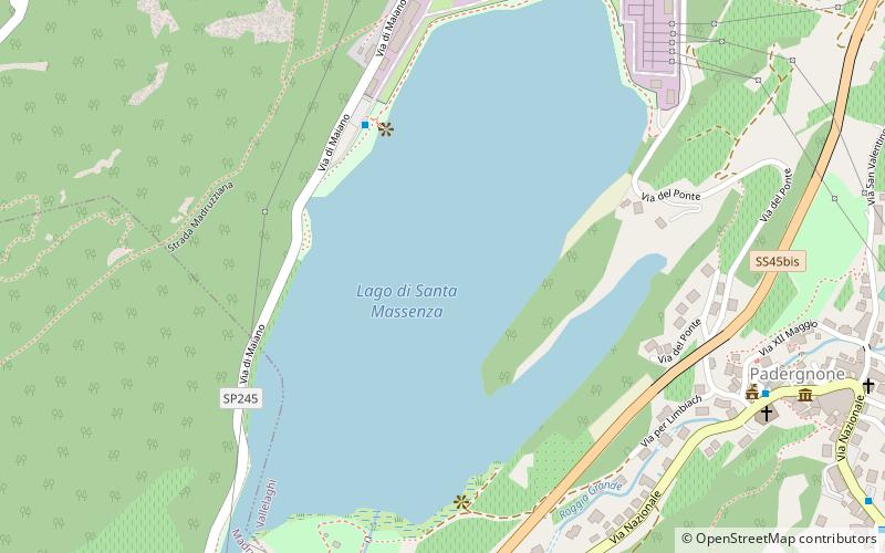 Lago di Santa Massenza location map
