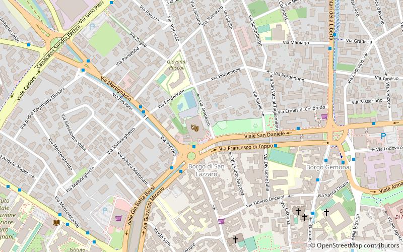 Galleria d'arte moderna di Udine location map