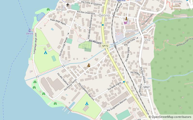 Lake Como Golf Club location map