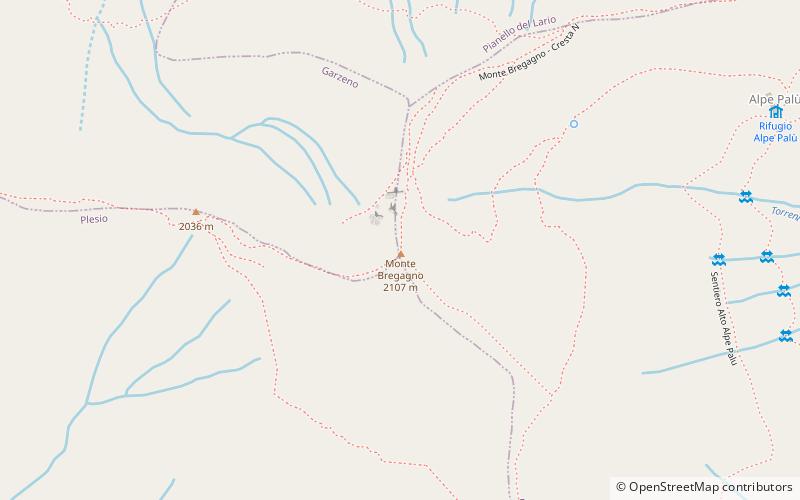 Monte Bregagno location map