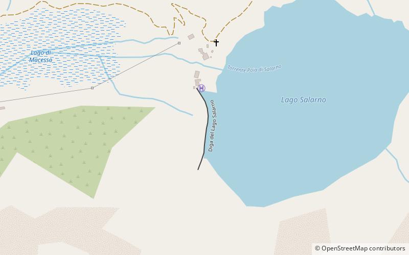 Lago di Salarno location map