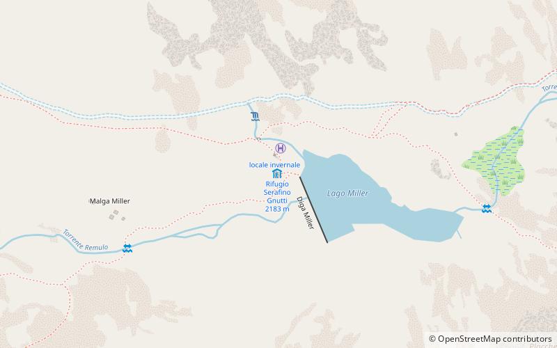 Rifugio Serafino Gnutti location map