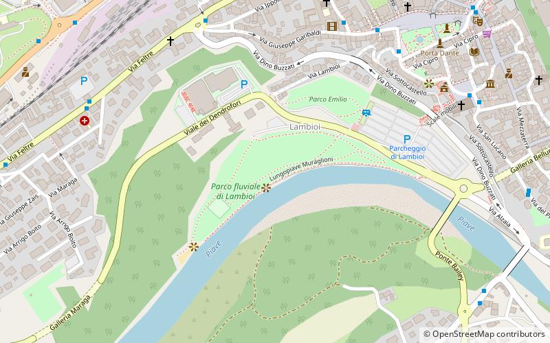 Parco fluviale di Lambioi location map